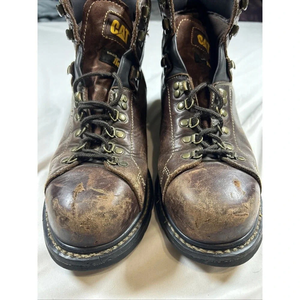 Caterpillar Footwear Second Shift Steel Toe Work Men's Boot, Size 12